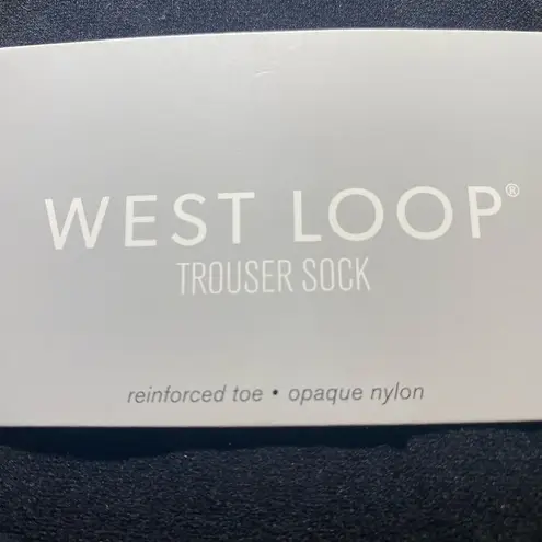 West Loop  Classic Black Trouser Socks thumbnail 2
