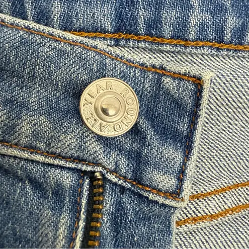 AYR The Hangout High Rise Boot Cut Jeans Merci Beaucoup Y2K Jeans Blue