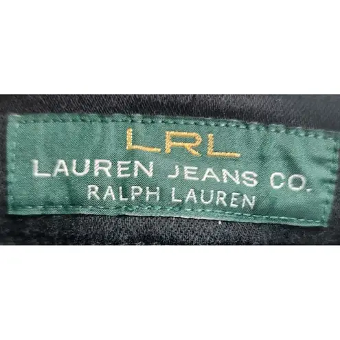 Lauren Jeans Co Black Denim Jeans Slim Fit Casual Pants Size Unknown