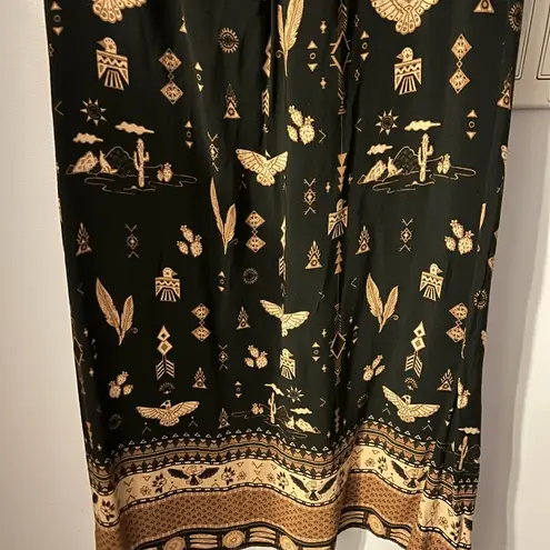 Gypsy Spell and the  Phoenix mustang split skirt Maxi size xs