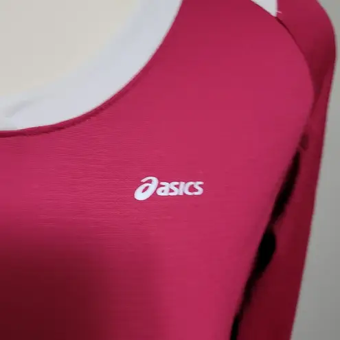 ASICS  berry Roll Shot Jersey Size Small - Image 2