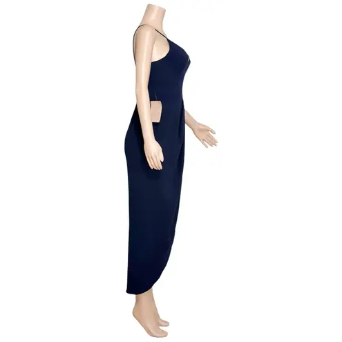 BHLDN Caron Lyra Bridesmaid Wedding Guest Dress, Midnight/Navy, 4 (US)