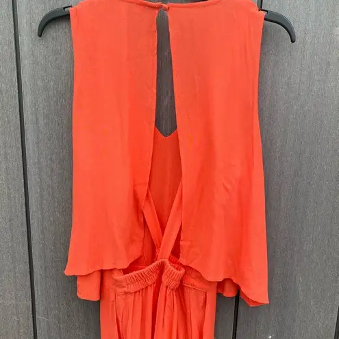 Cupcakes And Cashmere Bellamy Tiered Jumpsuit nwot Size XS