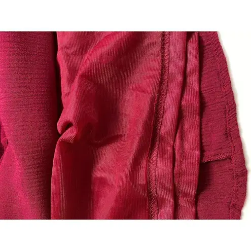 Earthbound Boho Crochet Long Sleeve Lace Dress  Women's Size XL Cottagecore Sexy