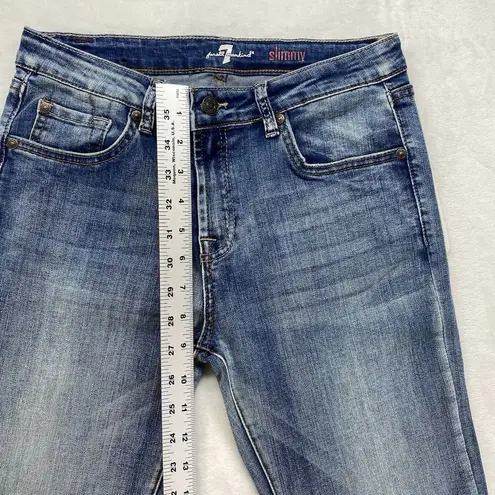 Seven7 Jeans Womens waist 27 Ultra flex slimmy comfort - flaw with sizing