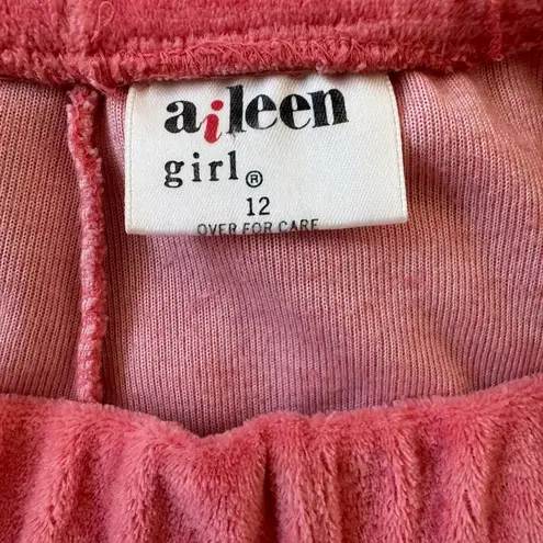 Vintage ‘80s Aileen Coral Pink Terrycloth Elastic Waist A