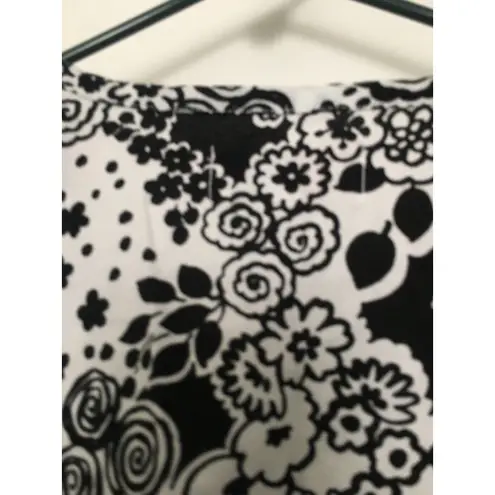 Peaches Women's Floral Print Scrub Top Nurse Medical Size Unknown Multicolor