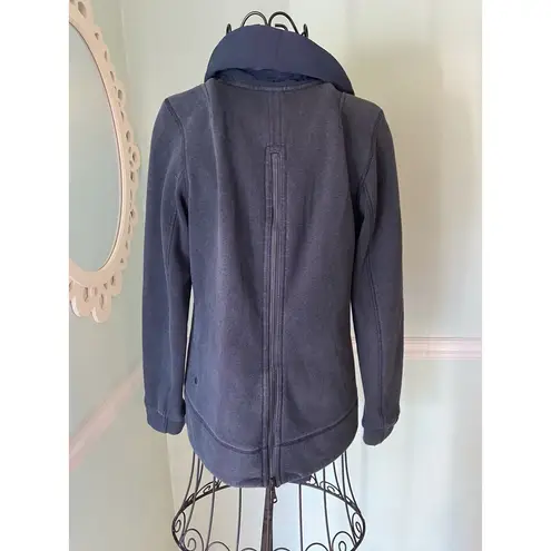 Lululemon  Size 6? Small Inkwell Navy Blue En Route Jacket Full Zip