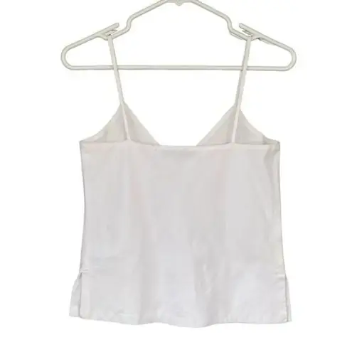 1655 Harvey Faircloth White Cami Top Size Small