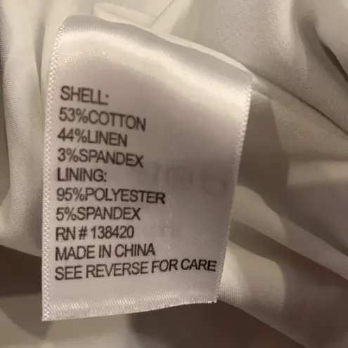 Etcetera linen blend pencil skirt Olivia Jeanette collection 4