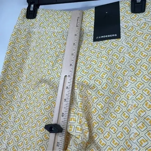 J LINDEBERG LEGGINGS WOMENS SMALL ZENA PRINT WHITE MONOGRAM AWJS07040