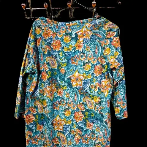 Erika  multi color Blouse size large - Image 2