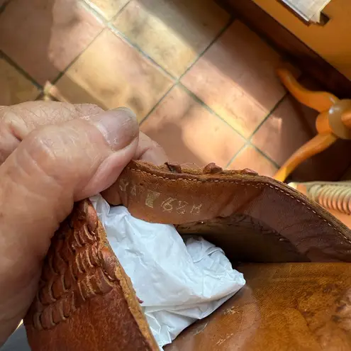 Nina Vintage Leather Mules