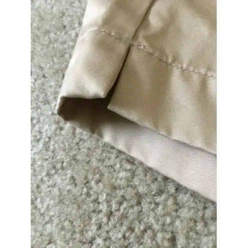 Liz Claiborne  Shorts Womens 8 Khaki Beige Pleated Front Pockets - Image 2