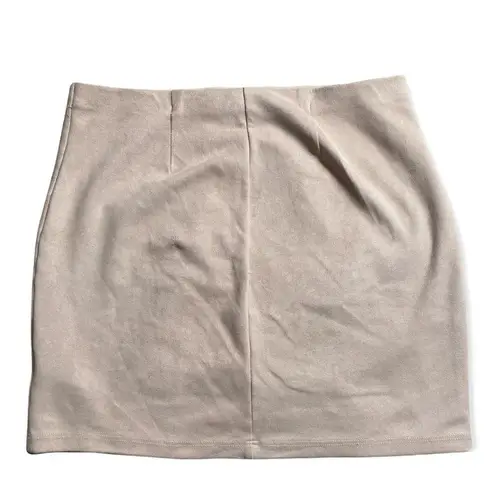 Bebe  SZ M faux suede skirt