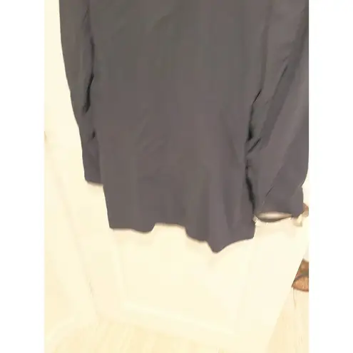 Jaeger Vintage wool black zip up coat 8/10