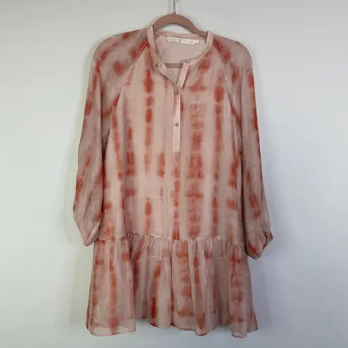 Marie Oliver cranberry dye retta dress Women’s size small