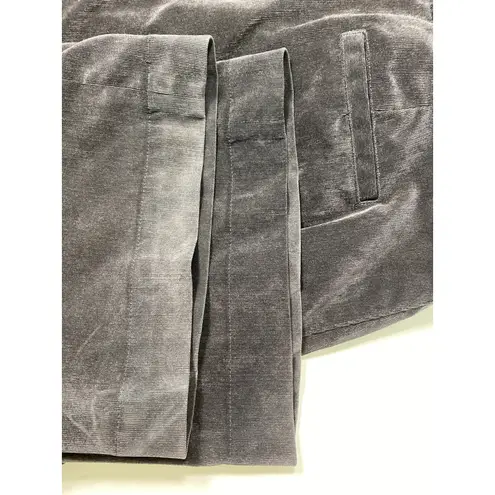 Coldwater Creek Wide Leg Pinwale Black Corduroy Trouser Pants Sz 16 Girl Boss