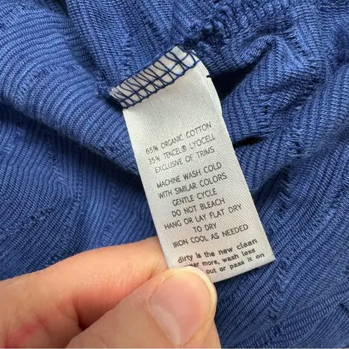 Horny Toad Blue Textured Sleeveless Dress Womens XS Athletic Outdoorsy Hiking