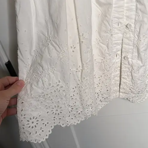 Rebecca Taylor La Vie Short Sleeve Eyelet Dress -