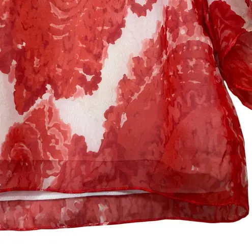 Milly Silk Top Blouse