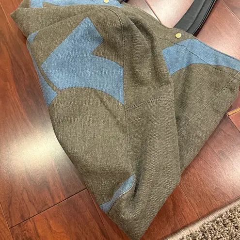 Salvatore Ferragamo mustique canvas tote bag