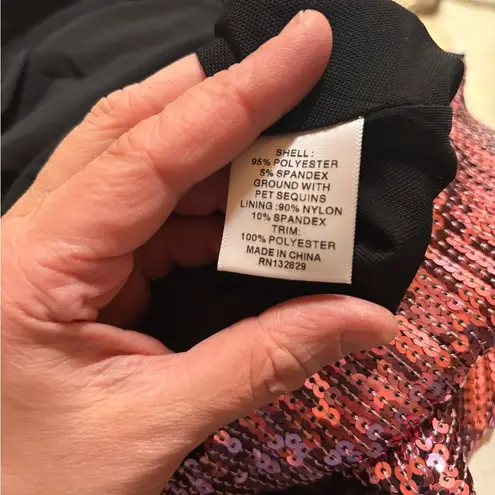 NBD X by  Revolve Hot Pink Sequin Cutout Mini Dress - Image 10