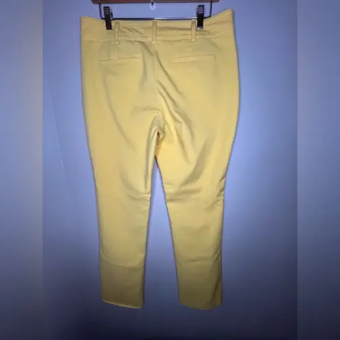 7th Avenue Design Studio New York & Company Women’s Yellow Pants Size 12