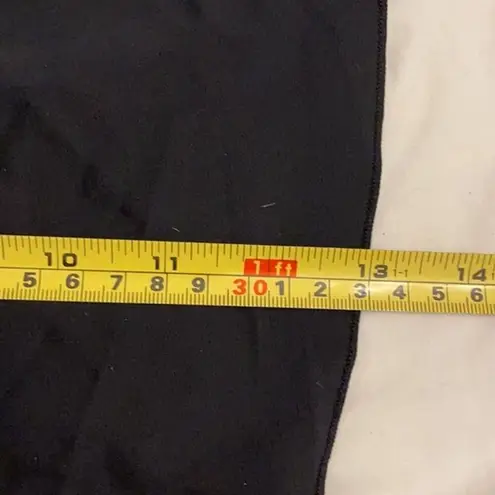 Caribbean Joe Black Swim Skirt Bathing Suit Bottom Swimwear Women's Size 10 NEW