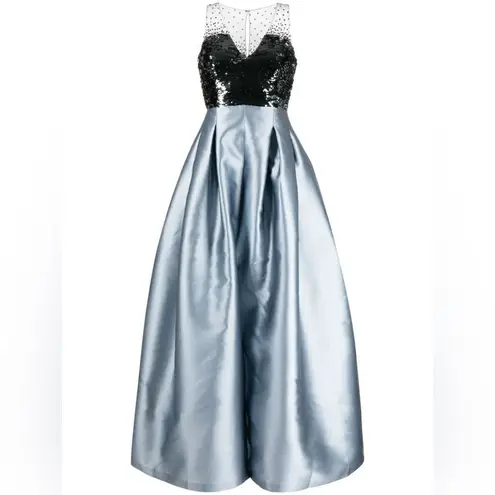 Sachin + Babi Womens Erica High Shine Gown Dress Pockets