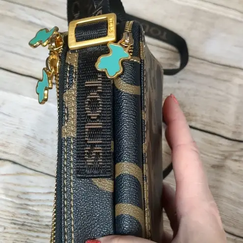 Tous brown and black crossbody bag