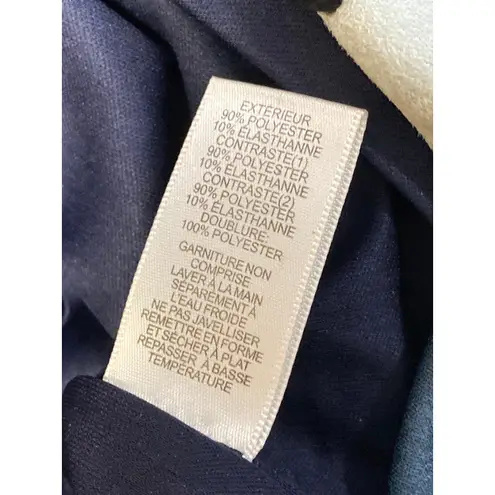 Design Lab Multicolor Colorblock Patchworks Short Sleeve Mini T-Shirt Dress Sz M