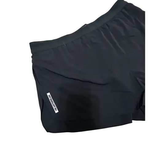 Heartbreak women's Bear cage 2'' High split shorts black size Large