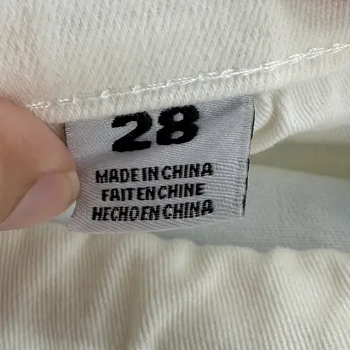 Embellish Tie Dye Moto Jeans Distressed Ripped Gummo Biker Style Colorful Sz 28 Blue