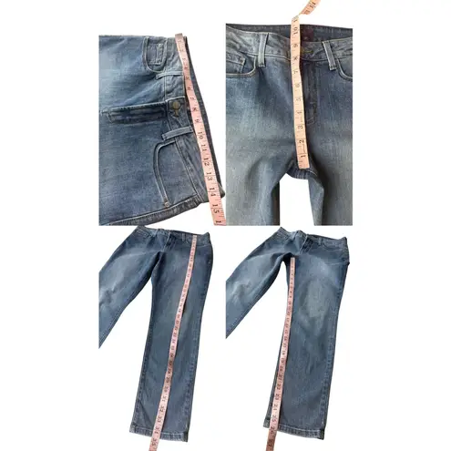 NYDJ Slim Straight Ankle Jeans Medium Wash Size 6 Petite