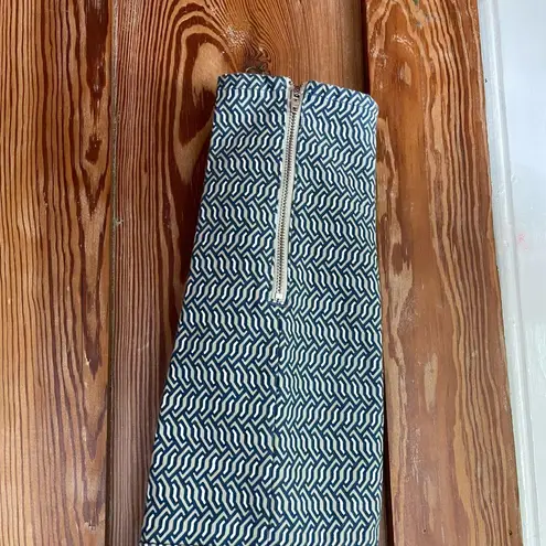 J. McLaughlin Baxter Jeans Micro Aegean Link Print Zipper Ankles - Sz 6 💚🎀