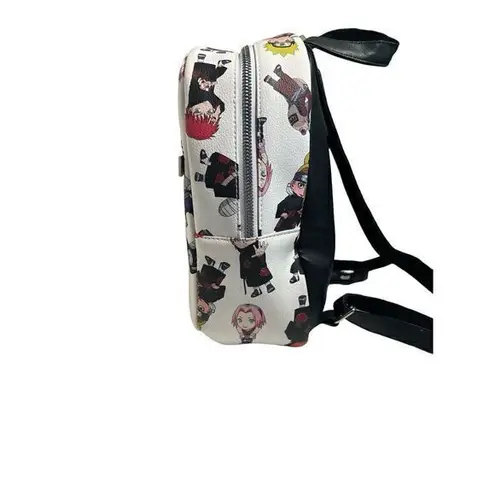Naruto Mini Backpack New With Tags White Black Adjustable Strap Anime