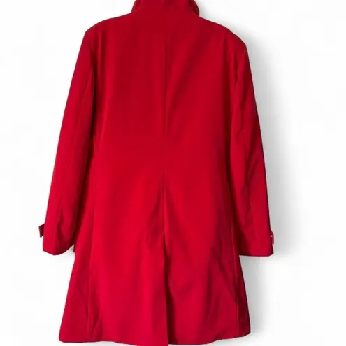 Michael Kors Heavyweight Trench Coat Red Size L