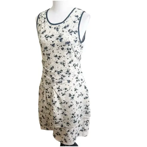 Anthropologie Girls from Savoy Arabella Dress 100% Merino Wool Sz Large Spotted