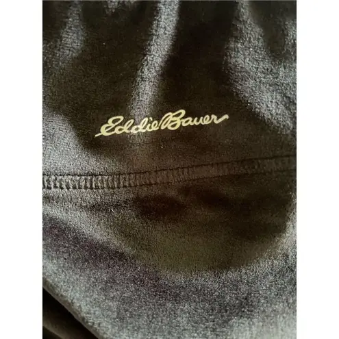 Eddie Bauer  women’s velvet black jogging loungewear  ultra soft size med