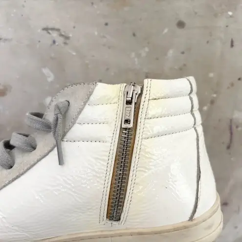 P448 Skate Sneakers in Patent Leather / Metallic