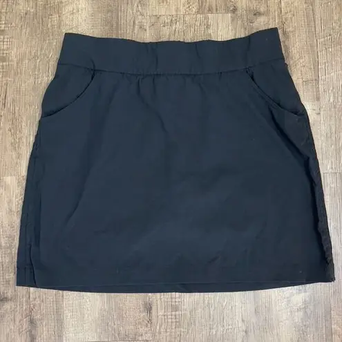 Columbia  Women's Size Large Black Anytime Casual Skort Tennis Activewear (AW60)