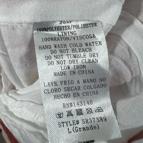 Style Rack Strapless Romper Womens L Multicolor Stripe Boho Festival Summer Y2K