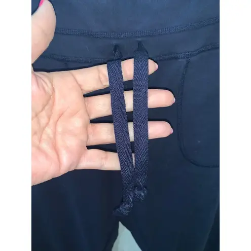 Made for life Women's 1X Blue Knit Capri Pants Elastic Waist Casual - Image 3