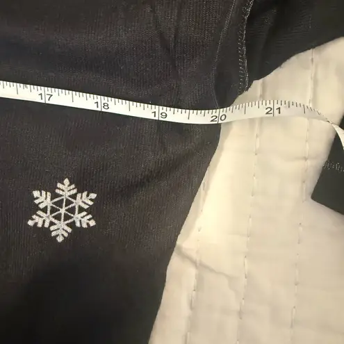 Onque Casuals Black Christmas Top Cardinals Sequin Holiday Tree Shirt Size L