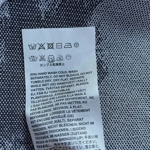 Acne Studios Sweater Ink Splatter Print Short Sleeve Size Small FLAWS