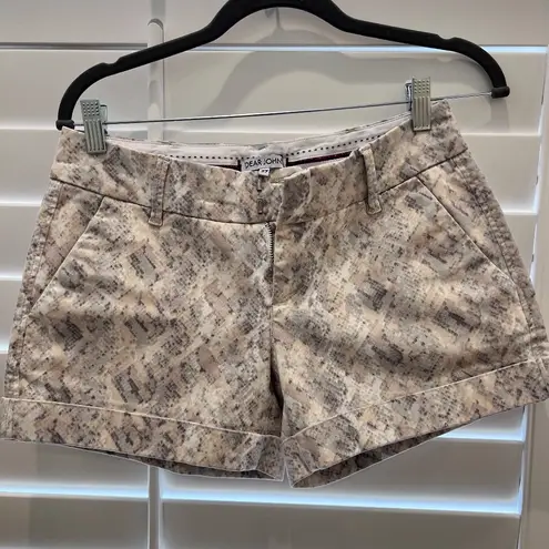 Dear John  HAMPTON COMFORT SHORTS IN THISTLE SNAKE