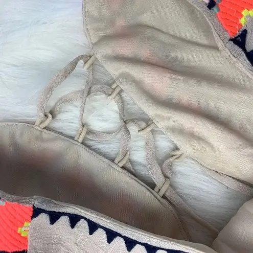 Tan Aztec Maxi Dress