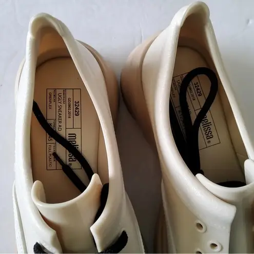 Melissa Ugly Sneakers Platform Sport Collection Jelly Cream/White Shoes Size 8