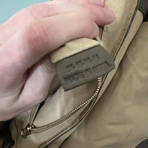 See By Chloe Mini Collins Crossbody Shoulder Handbag Purse Gray Leather Boho